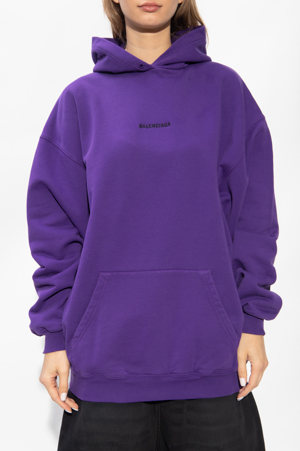 Balenciaga sweatshirt clearance purple